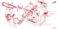GUARNICION DE INSTRUMENTO (COTE DE PASSAGER) (LH) para Honda CR-V DIESEL 1.6 COMFORT 5 Puertas 6 velocidades manual 2014
