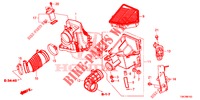 LIMPIADOR DE AIRE (DIESEL) (1.6L) para Honda CR-V DIESEL 1.6 COMFORT 5 Puertas 6 velocidades manual 2014