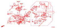 PALANCA DE CAMBIO (DIESEL) (1.6L) para Honda CR-V DIESEL 1.6 COMFORT 5 Puertas 6 velocidades manual 2014