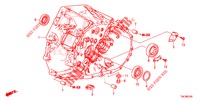 ALOJAMIENTO DE EMBRAGUE (DIESEL) (1.6L) para Honda CR-V DIESEL 1.6 ELEGANCE 5 Puertas 6 velocidades manual 2014