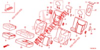 ASIENTO TRASERO/CINTURON SEGURIDAD(2D)  para Honda CR-V DIESEL 1.6 ELEGANCE 5 Puertas 6 velocidades manual 2014