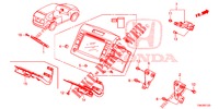 CABLES Y SOPORTE NAVEGADOR  para Honda CR-V DIESEL 1.6 ELEGANCE 5 Puertas 6 velocidades manual 2014