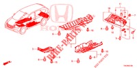 CUBIERTA INFERIOR  para Honda CR-V DIESEL 1.6 ELEGANCE 5 Puertas 6 velocidades manual 2014