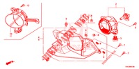 LAMPARA ANTINIEBLA  para Honda CR-V DIESEL 1.6 ELEGANCE 5 Puertas 6 velocidades manual 2014