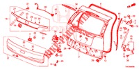 PANEL DE PUERTA TRASERA(2D)  para Honda CR-V DIESEL 1.6 ELEGANCE 5 Puertas 6 velocidades manual 2014