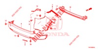 PARAGOLPES TRASERO  para Honda CR-V DIESEL 1.6 ELEGANCE 5 Puertas 6 velocidades manual 2014