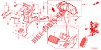 PEDAL (LH) para Honda CR-V DIESEL 1.6 ELEGANCE 5 Puertas 6 velocidades manual 2014