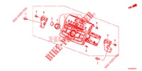 RADIO AUTOMATICA  para Honda CR-V DIESEL 1.6 ELEGANCE 5 Puertas 6 velocidades manual 2014