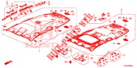 RECUBRIMIENTO DE TECHO (1) para Honda CR-V DIESEL 1.6 ELEGANCE 5 Puertas 6 velocidades manual 2014