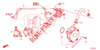TUBERIA DE INSTALACION/BOMBA DE VACIO (DIESEL) (1.6L) para Honda CR-V DIESEL 1.6 ELEGANCE 5 Puertas 6 velocidades manual 2014