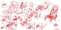 ASIENTO DELANTERO/CINTURONES DE SEGURIDAD (D.) para Honda CR-V DIESEL 1.6 EXECUTIVE NAVI 5 Puertas 6 velocidades manual 2014