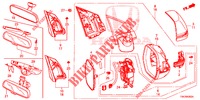 RETROVISOR/VISERA (3) para Honda CR-V DIESEL 1.6 EXECUTIVE NAVI 5 Puertas 6 velocidades manual 2014