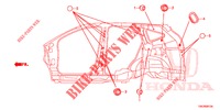 ANILLO (LATERAL) para Honda CR-V DIESEL 2.2 COMFORT 5 Puertas 6 velocidades manual 2014