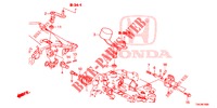 BRAZO DE CAMBIO/PALANCA DE CAMBIO (DIESEL) (2.2L) para Honda CR-V DIESEL 2.2 COMFORT 5 Puertas 6 velocidades manual 2014