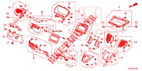 GUARNICION DE INSTRUMENTO (COTE DE CONDUCTEUR) (LH) para Honda CR-V DIESEL 2.2 COMFORT 5 Puertas 6 velocidades manual 2014