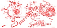 MENSULA DE MOTOR (DIESEL) (2.2L) para Honda CR-V DIESEL 2.2 COMFORT 5 Puertas 6 velocidades manual 2014