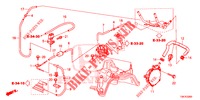 TUBERIA DE INSTALACION/BOMBA DE VACIO (DIESEL) (2.2L) para Honda CR-V DIESEL 2.2 COMFORT 5 Puertas 6 velocidades manual 2014