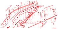 PARRILLA DELANTERA/MOLDURA  para Honda CR-V DIESEL 2.2 ELEGANCE 5 Puertas 5 velocidades automática 2014