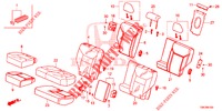 ASIENTO TRASERO/CINTURON SEGURIDAD(2D)  para Honda CR-V DIESEL 2.2 ELEGANCE L 5 Puertas 6 velocidades manual 2014