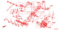 CARRIL DE COMBUSTIBLE/BOMBA DE PRESION ALTA (DIESEL) (2.2L) para Honda CR-V DIESEL 2.2 ELEGANCE L 5 Puertas 6 velocidades manual 2014