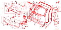 PANEL DE PUERTA TRASERA(2D)  para Honda CR-V DIESEL 2.2 ELEGANCE L 5 Puertas 6 velocidades manual 2014