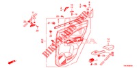 RECUBRIMIENTO DE PUERTA(4D)  para Honda CR-V DIESEL 2.2 ELEGANCE L 5 Puertas 6 velocidades manual 2014