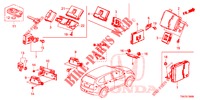 CONTROL DEL CUERPO DE LA UNIDAD DEL MÓDULO para Honda CR-V DIESEL 2.2 EXCLUSIVE NAVI 5 Puertas 5 velocidades automática 2014