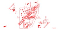 RECUBRIMIENTO DE PUERTA(4D)  para Honda CR-V DIESEL 1.6 COMFORT 5 Puertas 6 velocidades manual 2015