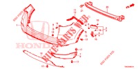 PARAGOLPES TRASERO (2) para Honda CR-V DIESEL 1.6 ELEGANCE NAVI 4WD 5 Puertas 6 velocidades manual 2015