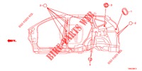 ANILLO (LATERAL) para Honda CR-V DIESEL 1.6 EXECUTIVE NAVI 5 Puertas 6 velocidades manual 2015