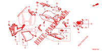 GUARNICION DE INSTRUMENTO (COTE DE PASSAGER) (LH) para Honda CR-V DIESEL 1.6 EXECUTIVE NAVI 5 Puertas 9 velocidades automática 2015