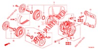ACONDICIONADOR DE AIRE (COMPRESSEUR) (4) para Honda CR-V DIESEL 2.2 EXCLUSIVE NAVI 5 Puertas 6 velocidades manual 2014
