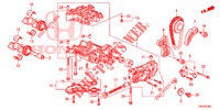 BOMBA DE ACEITE (DIESEL) (2.2L) para Honda CR-V DIESEL 2.2 EXCLUSIVE NAVI 5 Puertas 6 velocidades manual 2014