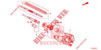 LIMPIAPARABRISAS TRASERO  para Honda CR-V DIESEL 2.2 EXCLUSIVE NAVI 5 Puertas 6 velocidades manual 2014