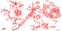 MENSULA DE MOTOR (DIESEL) (2.2L) para Honda CR-V DIESEL 2.2 EXCLUSIVE NAVI 5 Puertas 6 velocidades manual 2014