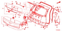 PANEL DE PUERTA TRASERA(2D)  para Honda CR-V DIESEL 2.2 EXCLUSIVE NAVI 5 Puertas 6 velocidades manual 2014