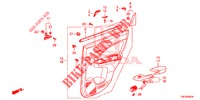 RECUBRIMIENTO DE PUERTA(4D)  para Honda CR-V DIESEL 2.2 EXCLUSIVE NAVI 5 Puertas 6 velocidades manual 2014