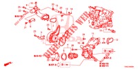 BOMBA DE AGUA/TERMOSTATO (DIESEL) para Honda CR-V DIESEL 1.6 INNOVA 5 Puertas 9 velocidades automática 2015