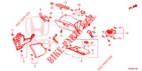 GUARNICION DE INSTRUMENTO (COTE DE PASSAGER) (LH) para Honda CR-V DIESEL 1.6 INNOVA 5 Puertas 9 velocidades automática 2015