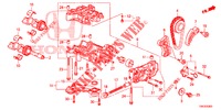 BOMBA DE ACEITE (DIESEL) (2.2L) para Honda CR-V DIESEL 2.2 ELEGANCE 5 Puertas 6 velocidades manual 2014