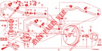 CILINDRO MAESTRO DE FRENO/ALIMENTACION MAESTRA (LH) (1) para Honda CR-V DIESEL 2.2 ELEGANCE 5 Puertas 6 velocidades manual 2014