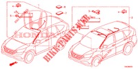 CONJUNTO DE ALAMBRES (LH) (4) para Honda CR-V DIESEL 2.2 ELEGANCE 5 Puertas 6 velocidades manual 2014