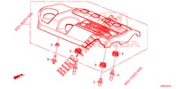 CUBIERTA DE MOTOR (DIESEL) (2.2L) para Honda CR-V DIESEL 2.2 ELEGANCE 5 Puertas 6 velocidades manual 2014