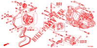 MENSULA DE MOTOR (DIESEL) (2.2L) para Honda CR-V DIESEL 2.2 ELEGANCE 5 Puertas 6 velocidades manual 2014