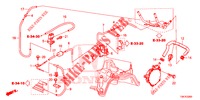 TUBERIA DE INSTALACION/BOMBA DE VACIO (DIESEL) (2.2L) para Honda CR-V DIESEL 2.2 ELEGANCE 5 Puertas 6 velocidades manual 2014