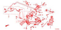 BRAZO INFERIOR TRASERO/VARILLA DE RADIO  para Honda CR-V DIESEL 1.6 EXCLUSIVE NAVI 4WD 5 Puertas 6 velocidades manual 2015