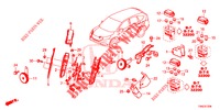 UNIDAD DE MANDO (COMPARTIMENT MOTEUR) (5) para Honda CR-V DIESEL 1.6 EXCLUSIVE NAVI 4WD 5 Puertas 6 velocidades manual 2015