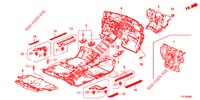 ALFOMBRA DE PISO/AISLADOR  para Honda CR-V DIESEL 1.6 COMFORT 5 Puertas 6 velocidades manual 2018
