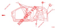 ANILLO (LATERAL) para Honda CR-V DIESEL 1.6 COMFORT 5 Puertas 6 velocidades manual 2018