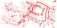PANEL DE PUERTA TRASERA(2D)  para Honda CR-V DIESEL 1.6 COMFORT 5 Puertas 6 velocidades manual 2018
